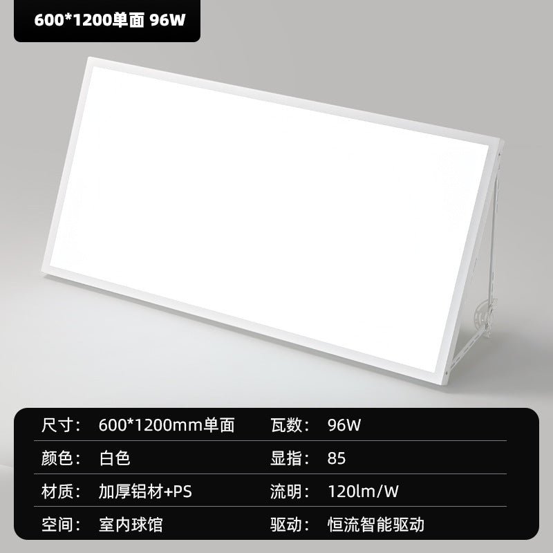 定制羽毛球馆灯led单双面防眩目无影篮球场馆室内加亮网球馆灯具