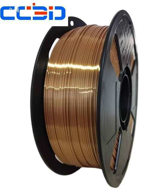 3d打印机耗材 丝绸pla 1.75mm 线材 500G1kg仿金 金属金 高光泽