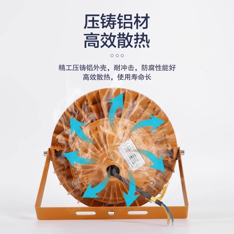 LED防爆工矿灯 化工厂加油站防爆灯三防圆形车间仓房照明灯具批发