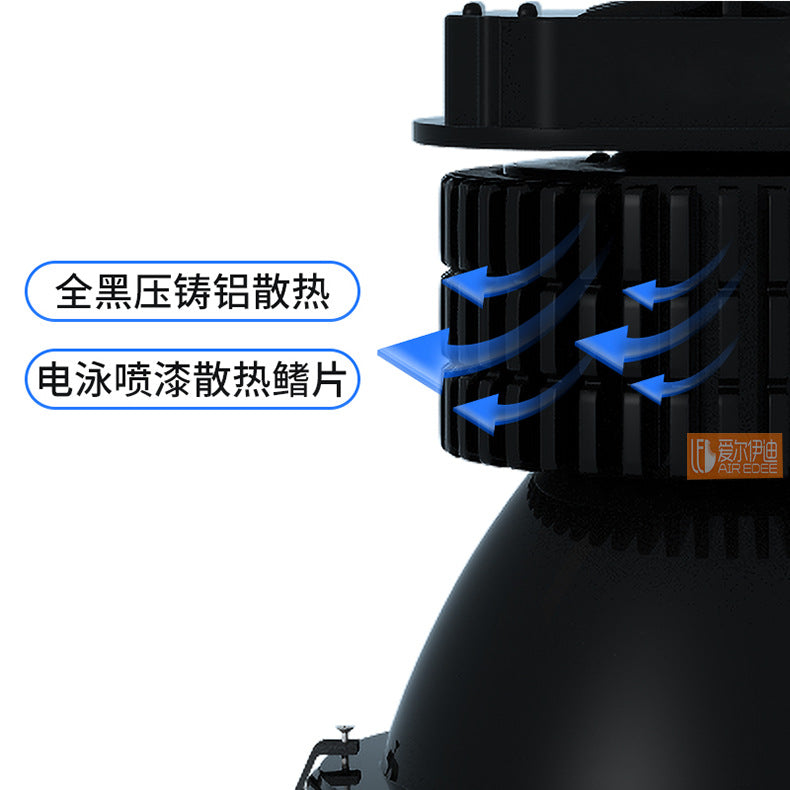 LED防眩目球馆灯 室内球场灯篮球羽毛球场乒乓球室体育照明无影灯