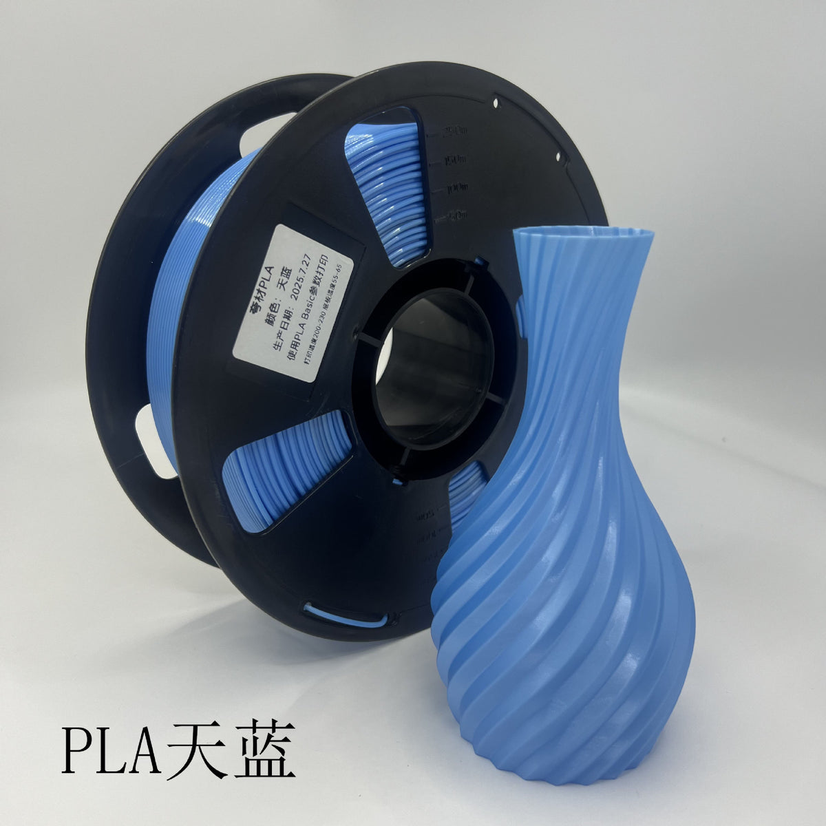 夸材 3D打印耗材PLA1.75mm不翘边不拉丝工业级3D打印灯丝环保批发