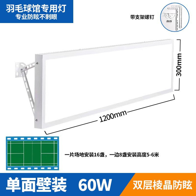 无影灯LED防眩目羽毛球馆专用灯室内球场馆直播间照明高亮无影灯