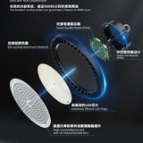 高光效加厚led工矿灯3CC拨码带0-10V调光工业厂房灯ufo感应天棚灯