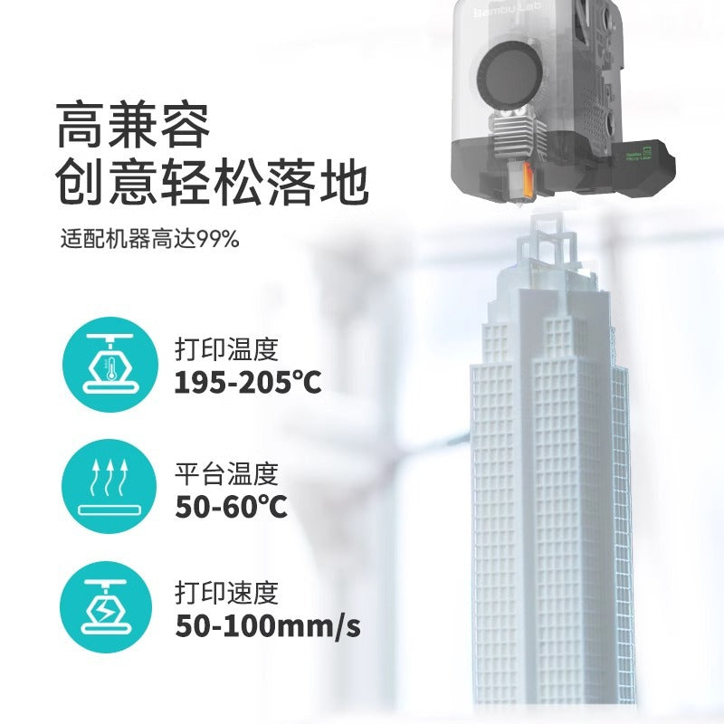 【无线盘】三绿SUNLU3D打印耗材PLA+2.0高韧性高强度可高速打印