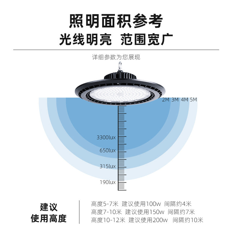 工厂直营LED飞碟工矿灯球场灯车间仓库照明UFO飞碟灯led超亮