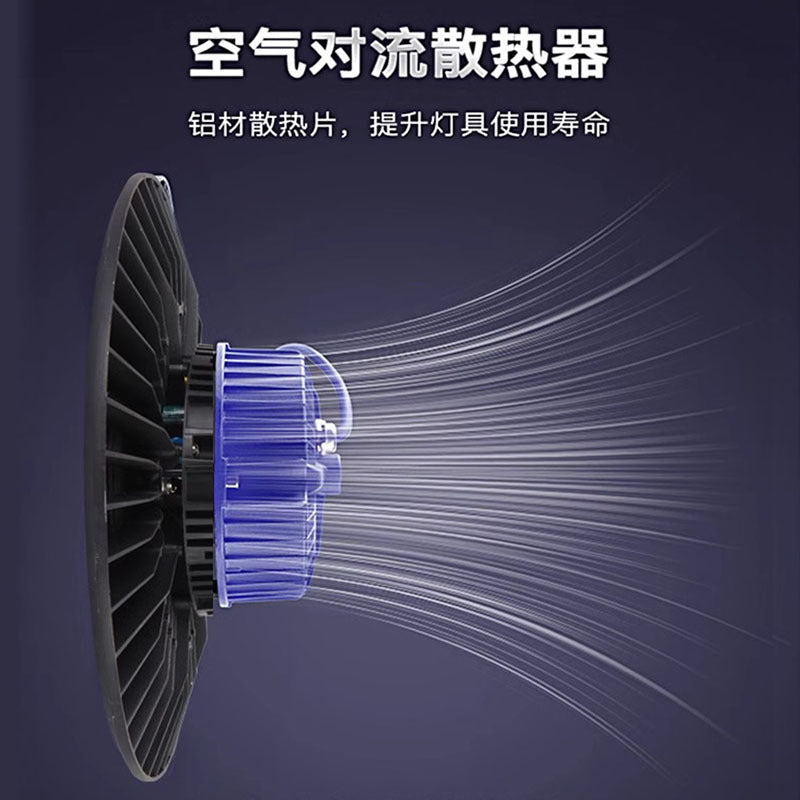 led工矿灯大功率ufo仓库羽毛球馆天棚照明灯工厂车间工业厂房灯
