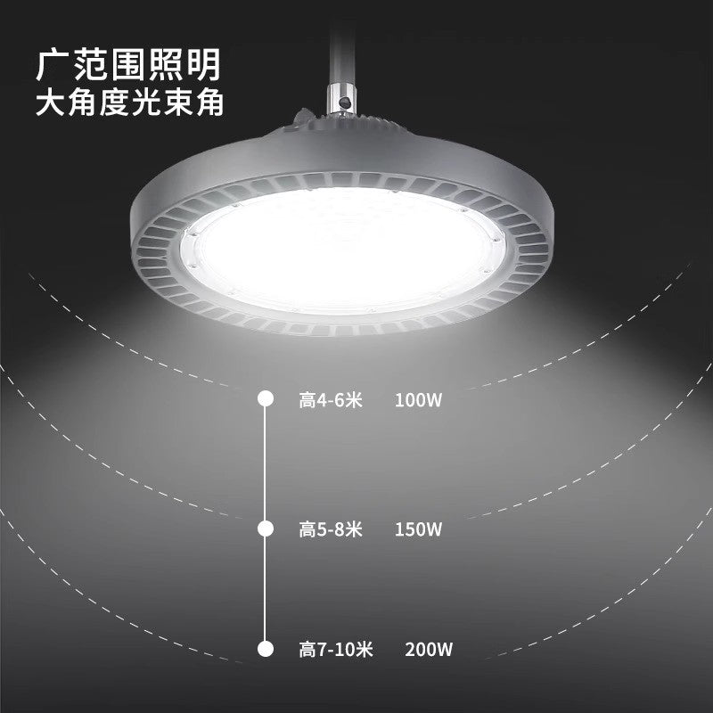 led工矿灯大功率ufo仓库羽毛球馆天棚照明灯工厂车间工业厂房灯