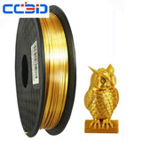 3d打印机耗材 丝绸pla 1.75mm 线材 500G1kg仿金 金属金 高光泽