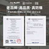 FSL佛山照明LED防爆灯仓库车间工厂加油站防腐防水工矿投光泛光灯