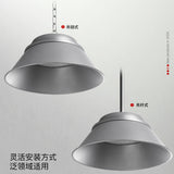 大功率工矿灯车间仓库工业体育馆球场室内运动场照明防眩晕吊灯