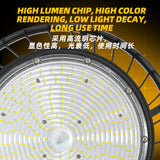 跨境led工矿灯防尘工业厂房飞碟灯车间仓库体育球馆照明UFO工矿灯