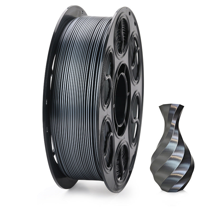双色渐变丝绸3D打印耗材 2KG/1.75mm大重量料盘高精度兼容PLA耗材