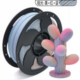 FDM3D打印耗材PLA哑光双色哑光三色PLA耗材1KG哑光耗材直径1.75mm
