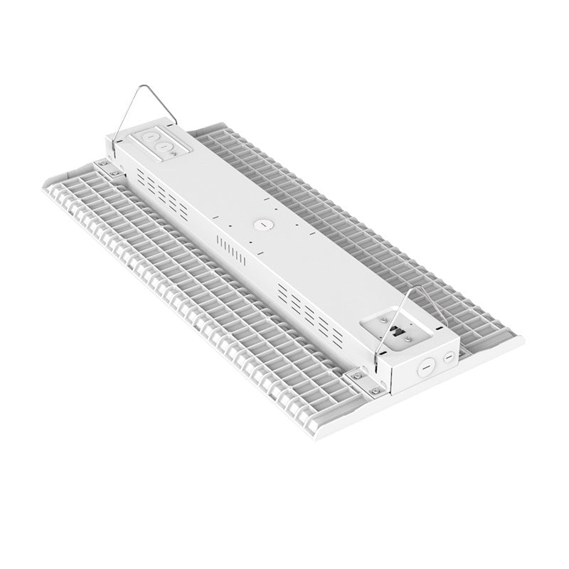 拨码双色温光控感应100W200W300瓦LED平板工矿灯仓储高天棚照明灯