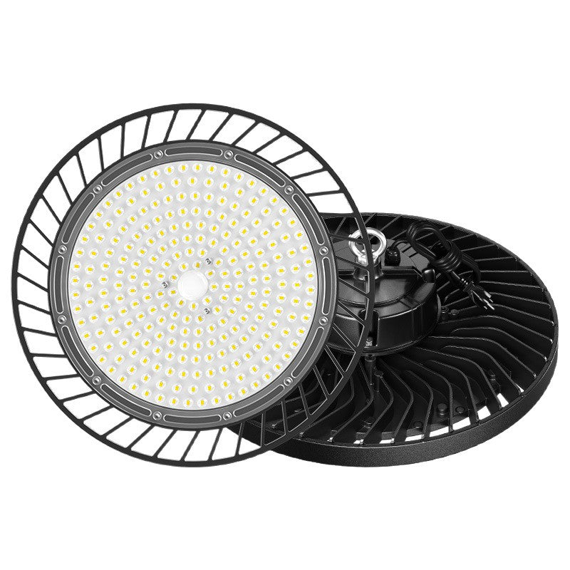 高光效加厚led工矿灯3CC拨码带0-10V调光工业厂房灯ufo感应天棚灯