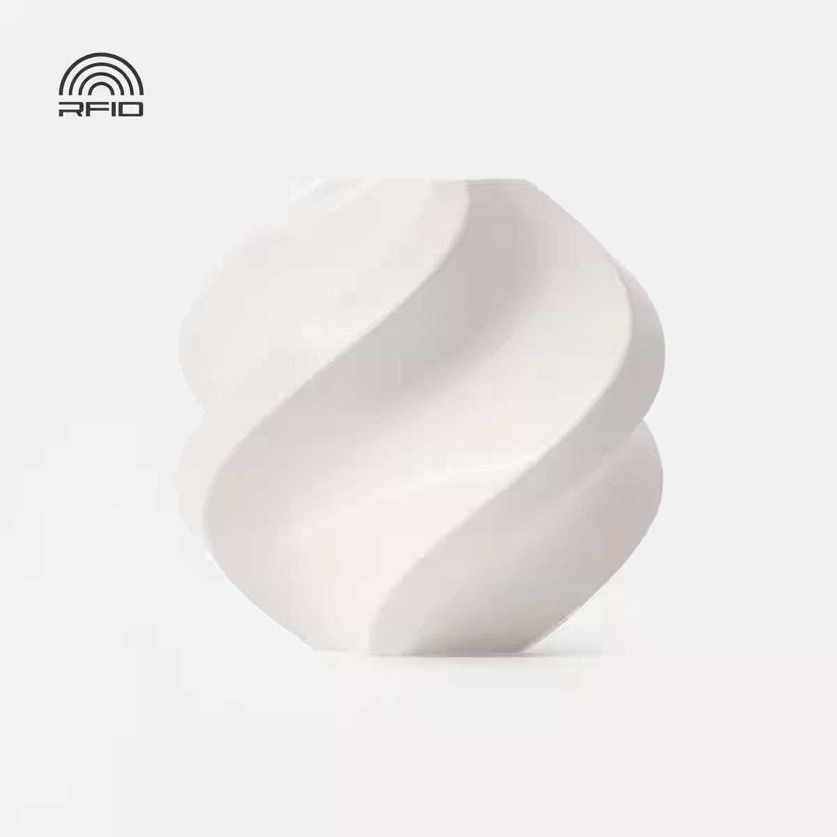 Bambu lab  Pla Basic without spool white black 3d filament