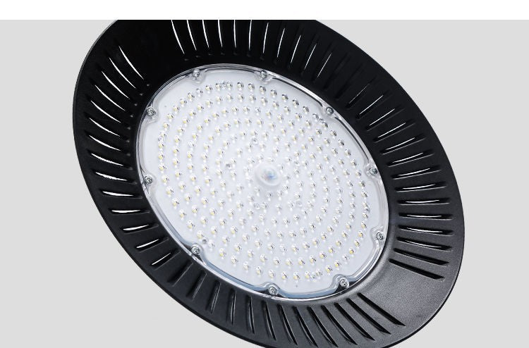 防水工矿灯UFO黑色厂房灯天棚仓库飞碟车间工厂灯150W200W三防雨