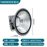 led塔吊灯工地照明投光灯建筑之星1000W大功率强光探照投光大灯