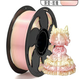 FDM3D打印耗材PLA哑光双色哑光三色PLA耗材1KG哑光耗材直径1.75mm