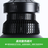 厂货直发 led工矿灯厂房鳍片灯车间仓库照明灯室内天棚黑色高低塔