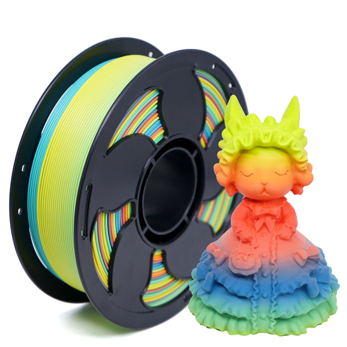 FDM3D打印耗材PLA哑光双色哑光三色PLA耗材1KG哑光耗材直径1.75mm
