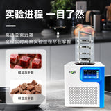 上海叶拓 YTLG-10A/12A 实验室家用立式台式真空冷冻干燥机冻干机