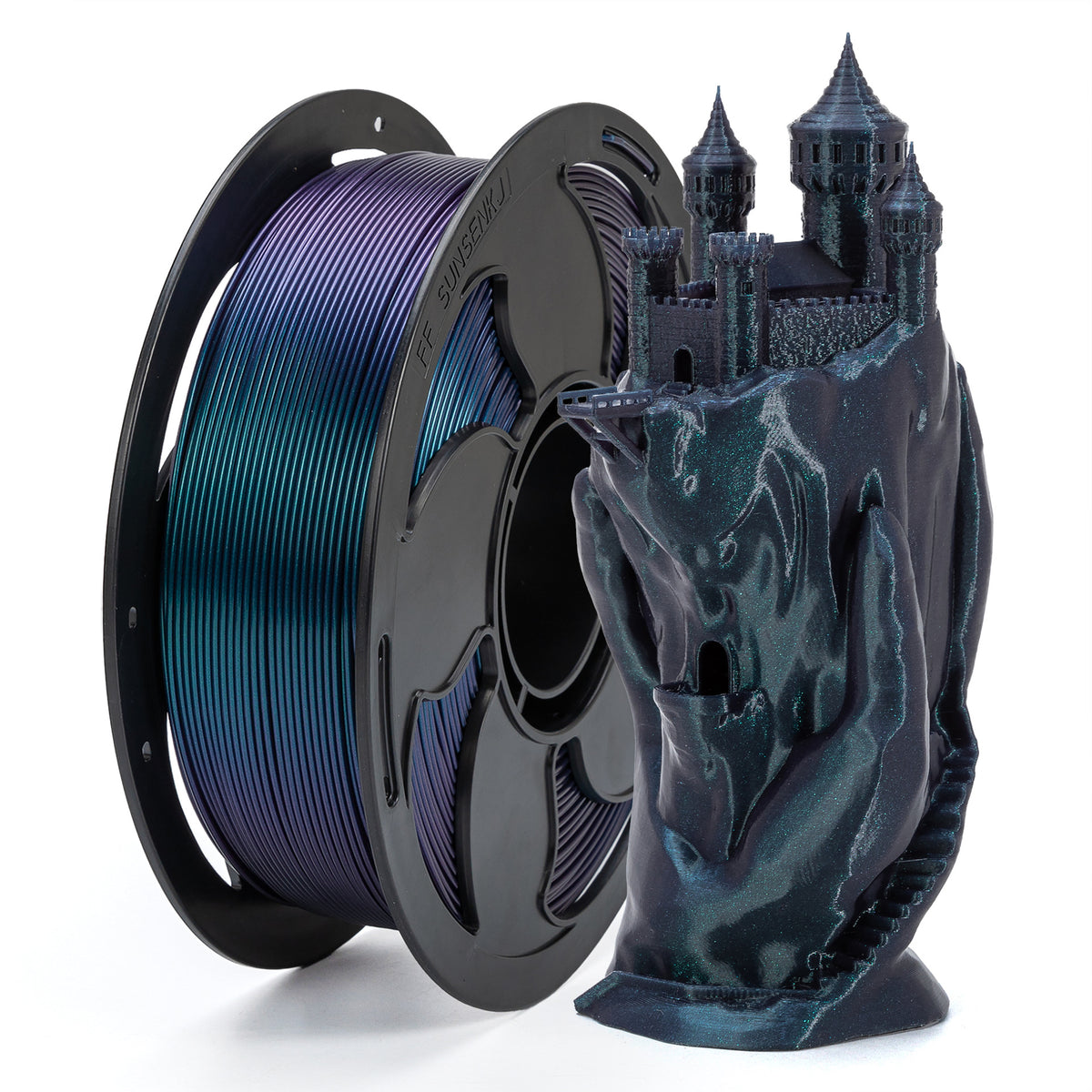 TOKSEN3D打印耗材PETG金属色闪耀PETG Metal filament PETG耗材