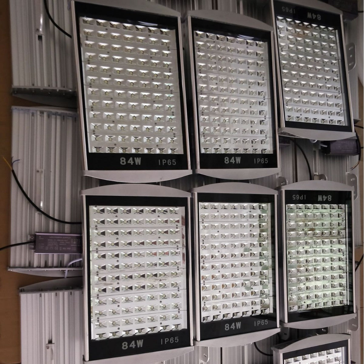 LED平板路灯头56W70W84W98WLED平板隧道灯户外防水广场球场投光灯