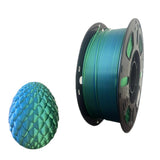 3D打印拓树耗材丝绸双色红金蓝绿FDM材料1.75mm适用拓竹创想打印