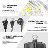 跨境led工矿灯防尘工业厂房飞碟灯车间仓库体育球馆照明UFO工矿灯