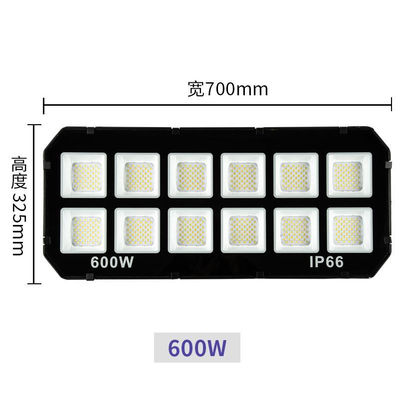 LED投光灯400W大功率高亮户外庭院球场投射灯跨境外贸工地照明600