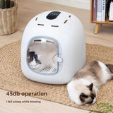 automatic pet drying box, special dryer for cat and dog pet store, silent small household bath