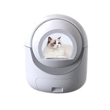 High Quality Intelligent Self-Cleaning for Big Pet Cats Luxury Fully Enclosed Automatic Cat Toilet Cat  Box