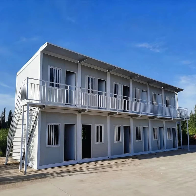 40Ft Luxury Tiny Villa Double Story Foldable Container House Expandable Modular Prefab Folding Container House Tiny Mobile Homes