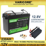 VariCore 12V/24V/36V/48V 360Ah 340Ah 180Ah 100Ah 120Ah LiFePO4 Battery for 4s 8s 10s 16s Solar Touring Car Golf Cart Duty-free