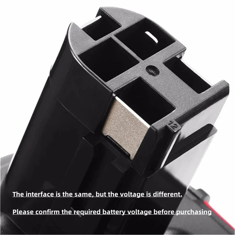 For BOSCH 12V Power Tool Battery for BAT043 BAT045 BAT120 GSR 12 VE-2 2607335709 2607335557 NiMH Battery 12800mAh