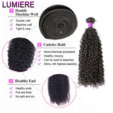 30 40” Kinky Curly Bundles Real Human Hair Brazilian Hair Weave Bundles 1/3/4 PCS Human Hair Bundles Virgin Raw Hair Extensions