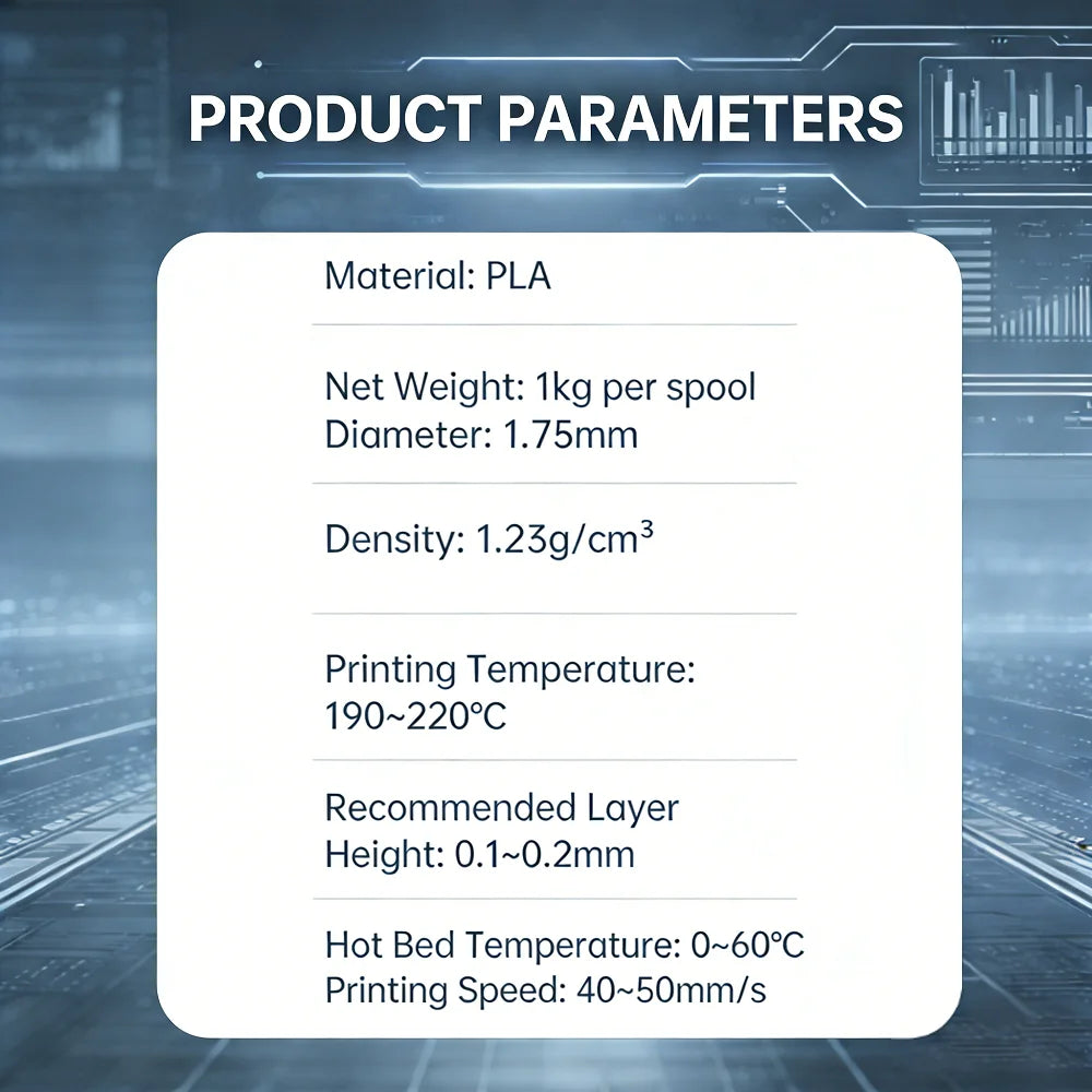 Spoolite 10KG PLA 3D Filament 1.75mm Neat Winding High Compatibility Universal Fit For most 3D Printers Fast Shipping Big Sale