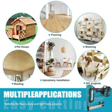 Makita 18V Lithium-Ion New Cordless Nail Gun, 6.0Ah Battery, 100-Nail Capacity, Ideal for Flooring, Shelving & DIY Wood Projects
