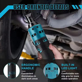 Makita 18V Brushless Right Angle Ratchet Cordless Impact Wrench with LED Light & Variable Speed Control Power Tool