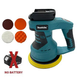 Makita Polisher  Rechargeable Cordless Car Polisher 8 Gears Adjustable Auto Electric Waxing Sanding Sealing Glaze Tool
