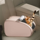 15kg Luxury Foldable Pet Stroller - Detachable Aluminum Frame Lightweight Carrier for Dogs/Cats All-Terrain Travel