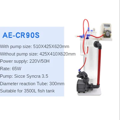 Aqua Excel's Alkaline Reactor, R5, R6, AE-CR, 50S, 60S, 81S, 90S, 100S