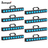 Somspot 36W 9LEDs RGBW Lights Bar Stage Lighting Effect LED Projection Light DJ Party Lights for Disco Bar Club Wedding Birthday