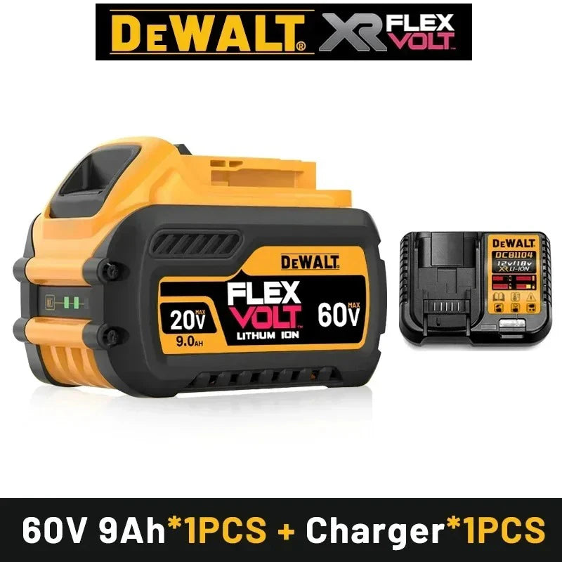 New 100% Original Dewalt 9.0Ah 20V/60V Power Tool Battery DCB206 DCB206 DCB205 DCB200 DCB203 For Dewalt power tool
