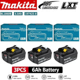 100% Original Style 18V 6.0Ah Rechargeable Battery Use Power Tool Battery Compatible With Makita BL1830 BL1860B Cordless Tools