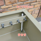 PP plastic front glass side filter fish pond ultra white glass ornamental fish tank water circulation shovel purification