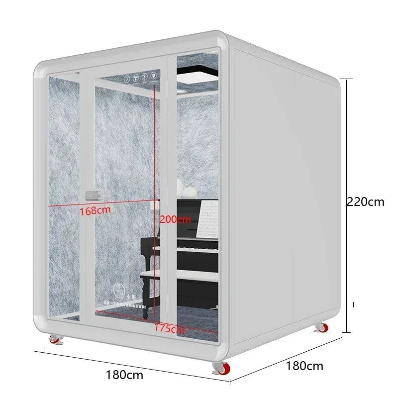catio outdoor cat enclosure Y indoor recording studio, piano room, singing practice, silent soundproof room   Soundproof room, h