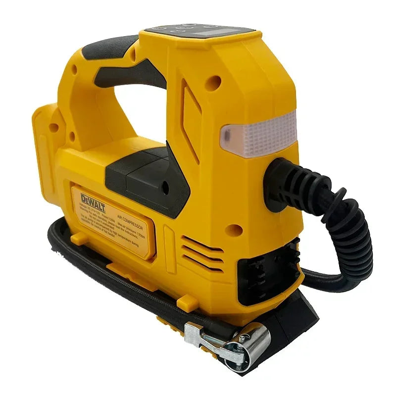 Dewalt 20V Cordless Portable Tire Inflator Digital Electric Air Compressor Rechargeable Car Tyre Inflator Pump Tools