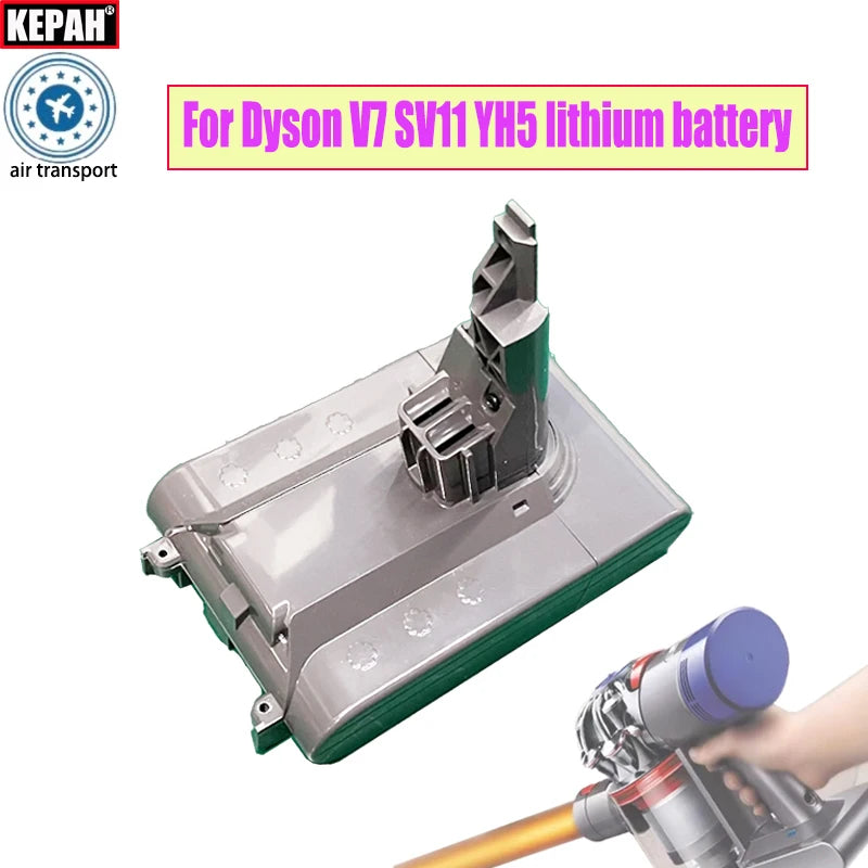 21.6V For Dyson Lithium Battery Replacement V7 series Animal Trigger YH5 Fluffy SV11 Absolute cordless vacuum Total Clean
